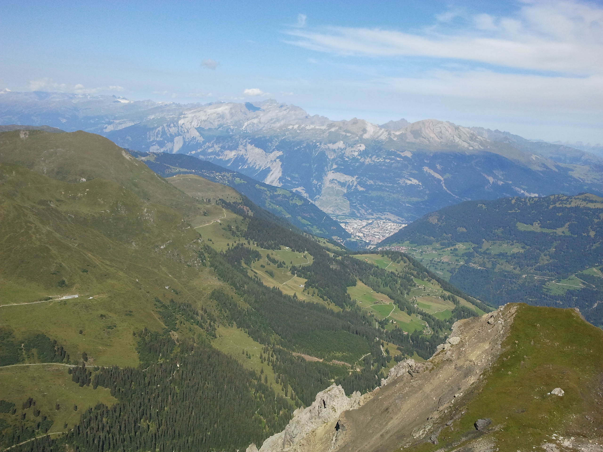 Blick vom Weisshorn