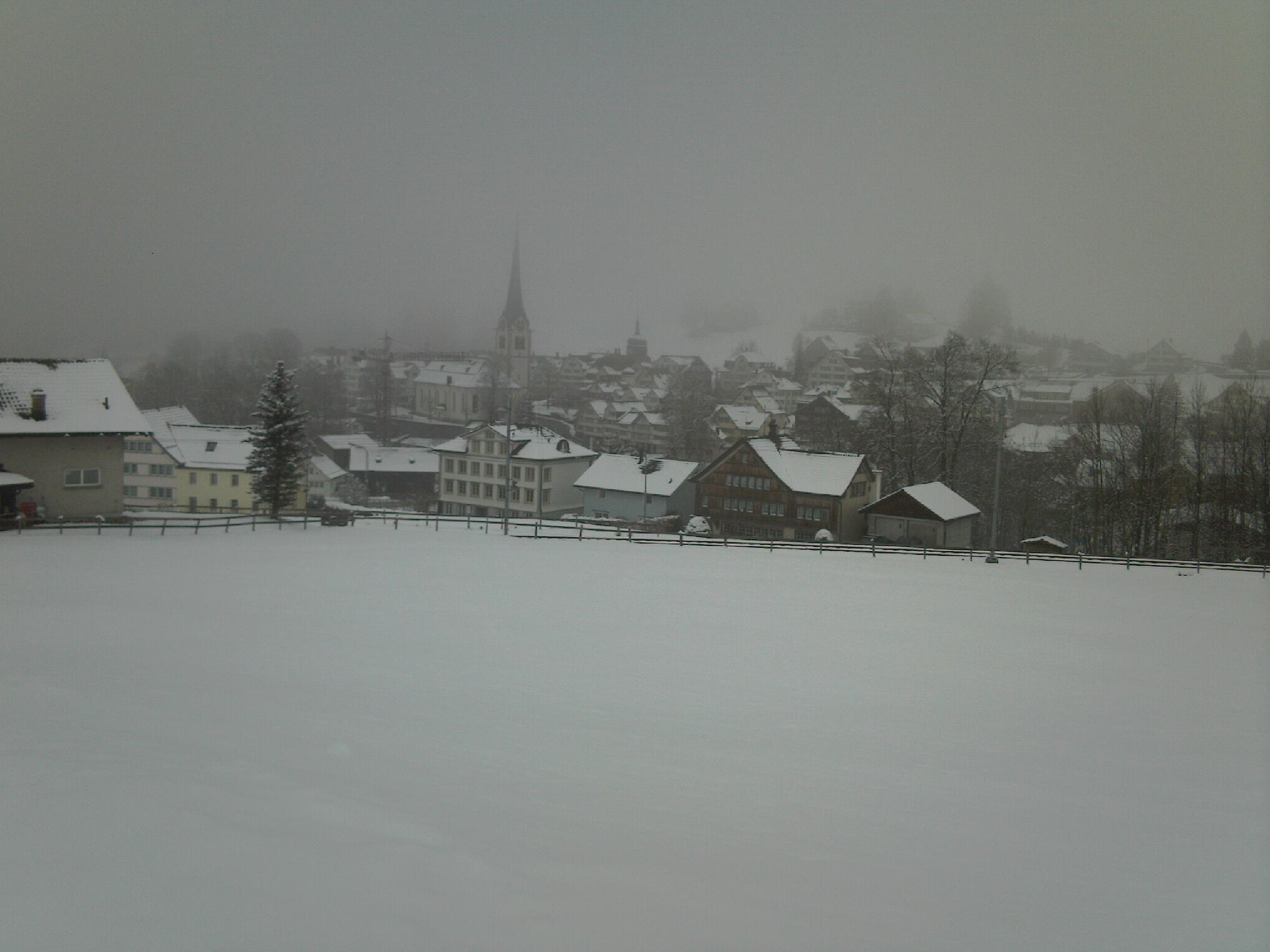 Blick zurück nach Gais