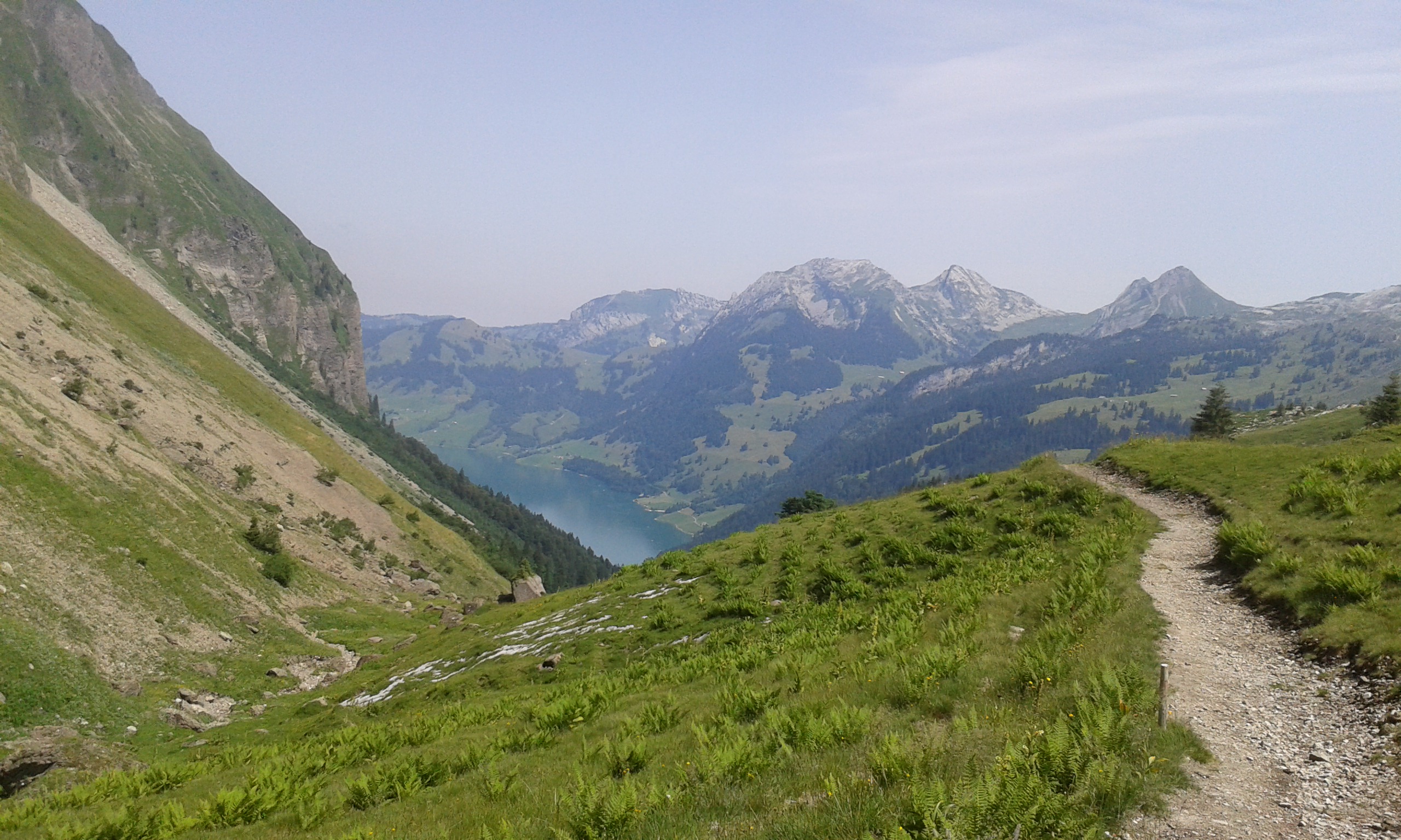 Blick zum Wägitalersee