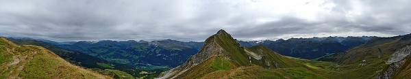 Panorama vom Grünhorn