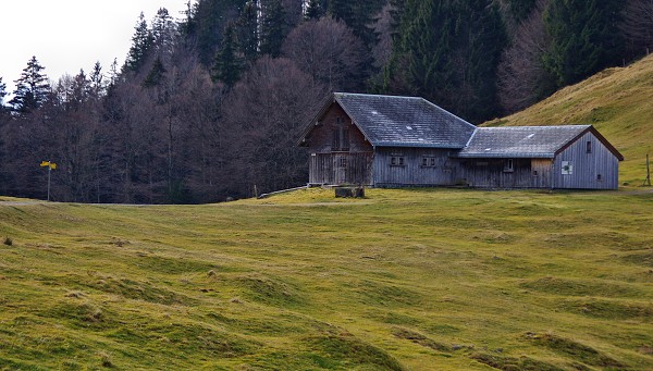 Hütte bei Ellenbogen