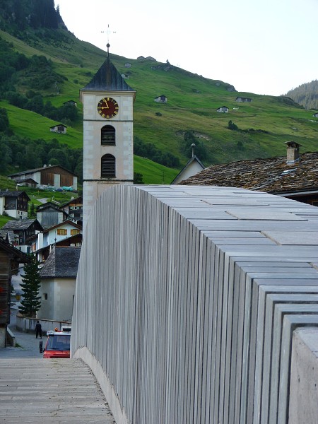 Neue Brücke in Vals