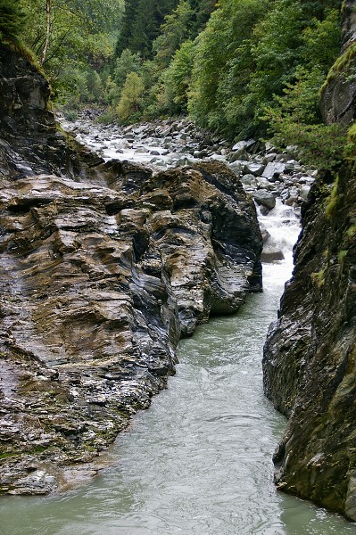 Schlucht bei Punt la Suransun