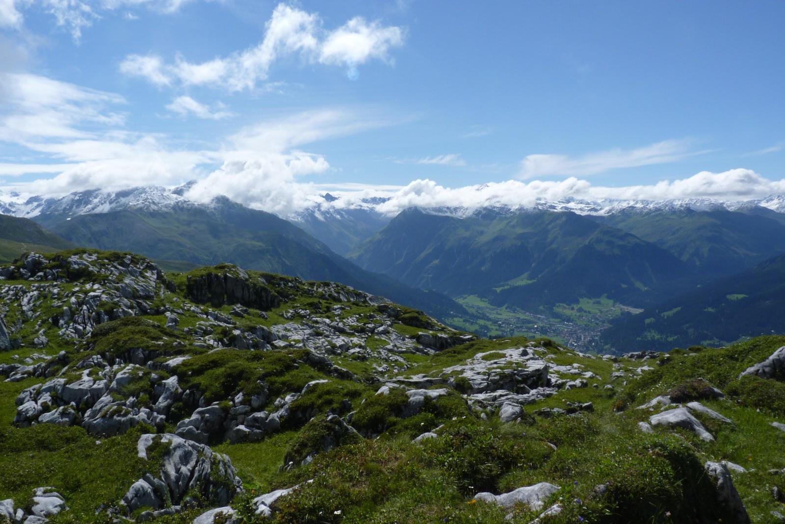 Blick nach Klosters