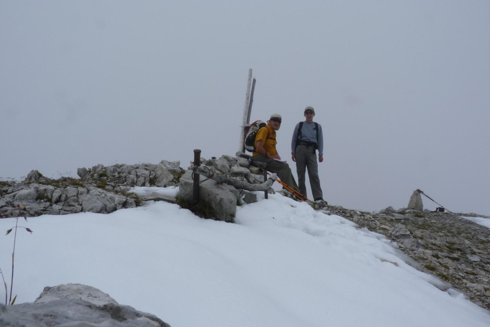 Auf dem Rätschenhorn 2703 müM