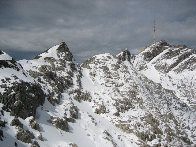 Alpsteintour13; Lisengrat Richtung Säntis