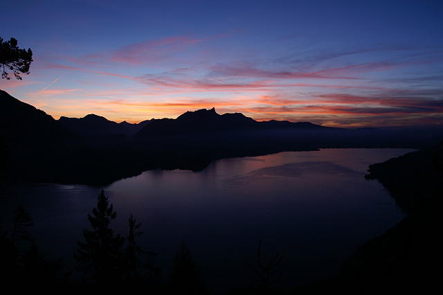 Beatenberg10,Abendstimmung Thunersee