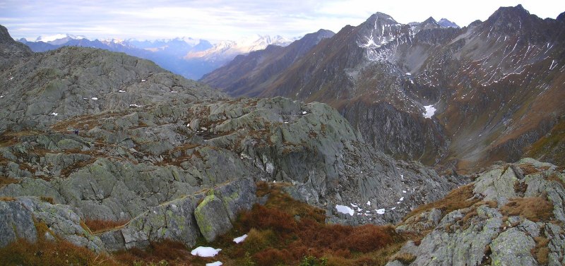 Sonnenaufgang auf der Cadlimohütte