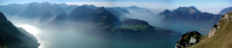 Aussicht vom Fronalpstock