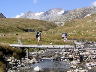 Flussüberquerung