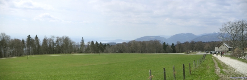 Panorama beim Rest. Romontberg
