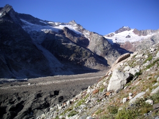 Aufstieg zur Hütte