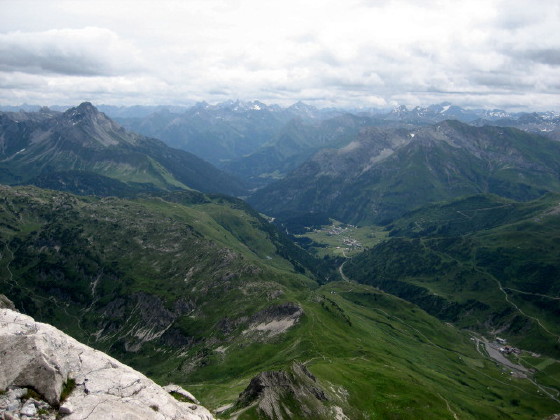 Widderstein11, Blick ins Lechtal