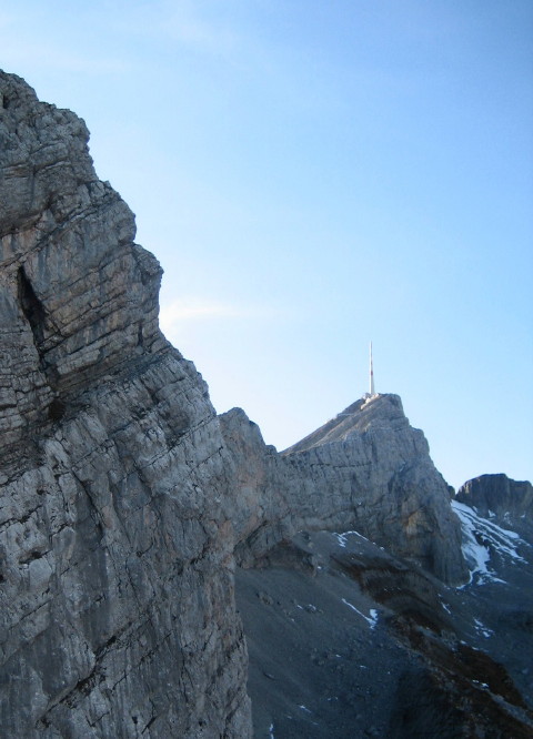 2-Tagestour Alpstein 03, Tagesziel in Sicht