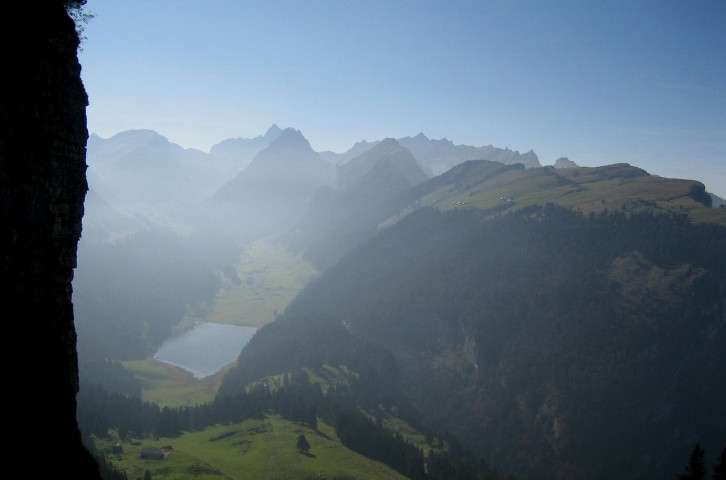 2-Tagestour Alpstein 20, Alpstein aus Richtung Hoher Kasten