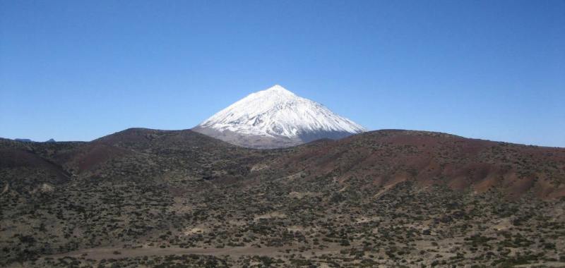 Teneriffa13, Teide von Nordwesten