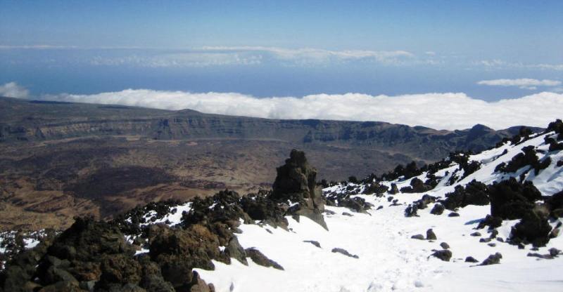 Teneriffa20, Hoch über den Wolken