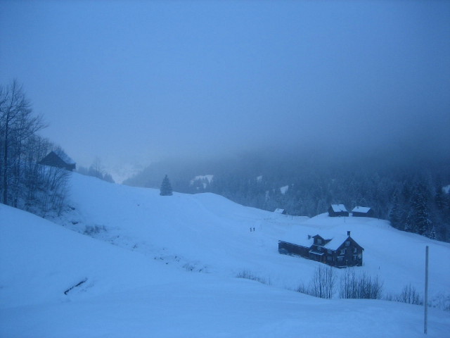 Stockberg1, zu Anfang im Nebel
