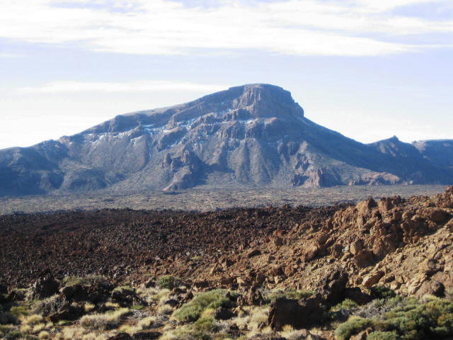 Guajara01, mit 2715 m höchster Gipfel der Kraterranderhebungen