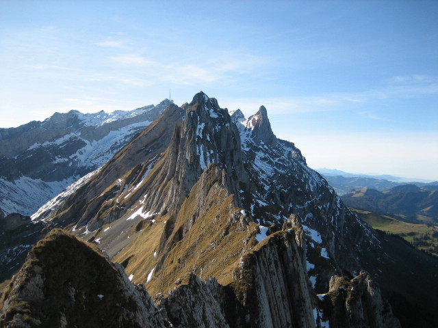 Schäfler22-Gipfel und Grate