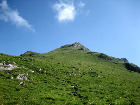 Lütispitze06, steiler Schlussanstieg