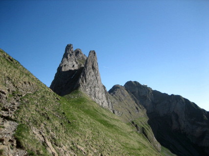 Schäfler11, In der Nähe des Gipfels