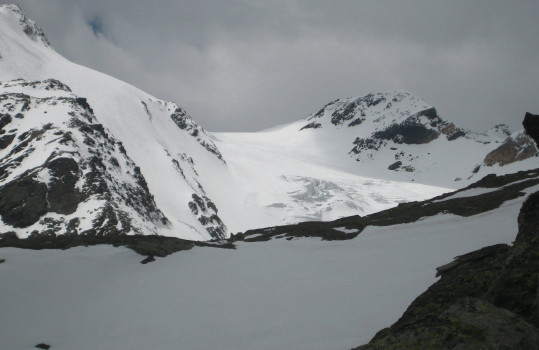 Vinschgau4-9; Suldenspitze und Langerferner