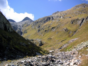 Alpe di Lucendro, Pizzo di Lucendro im Hintergrund