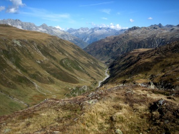 Blick von der Chrummegg ins Muttental